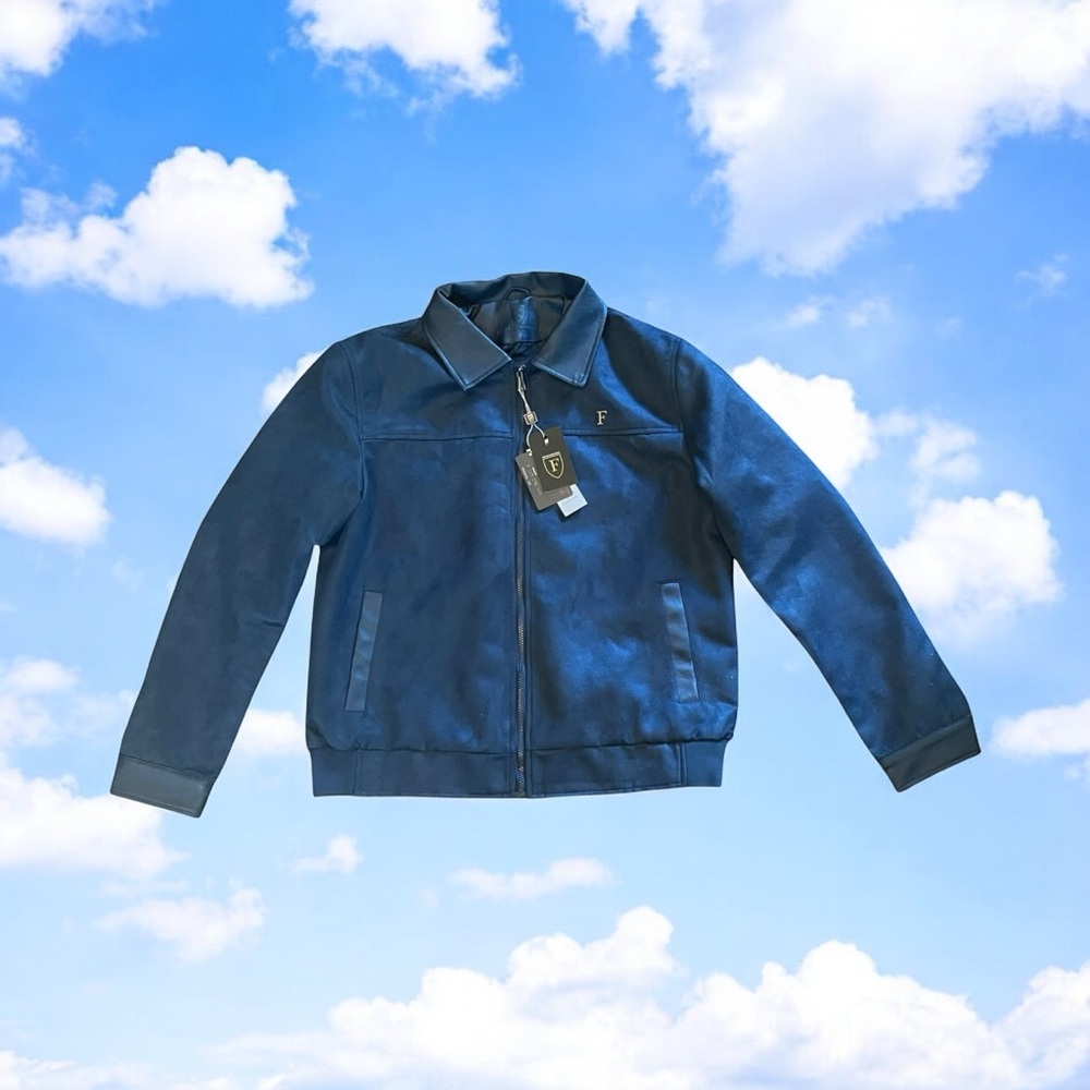 Ferrari Collections Blue Bomber Jacket